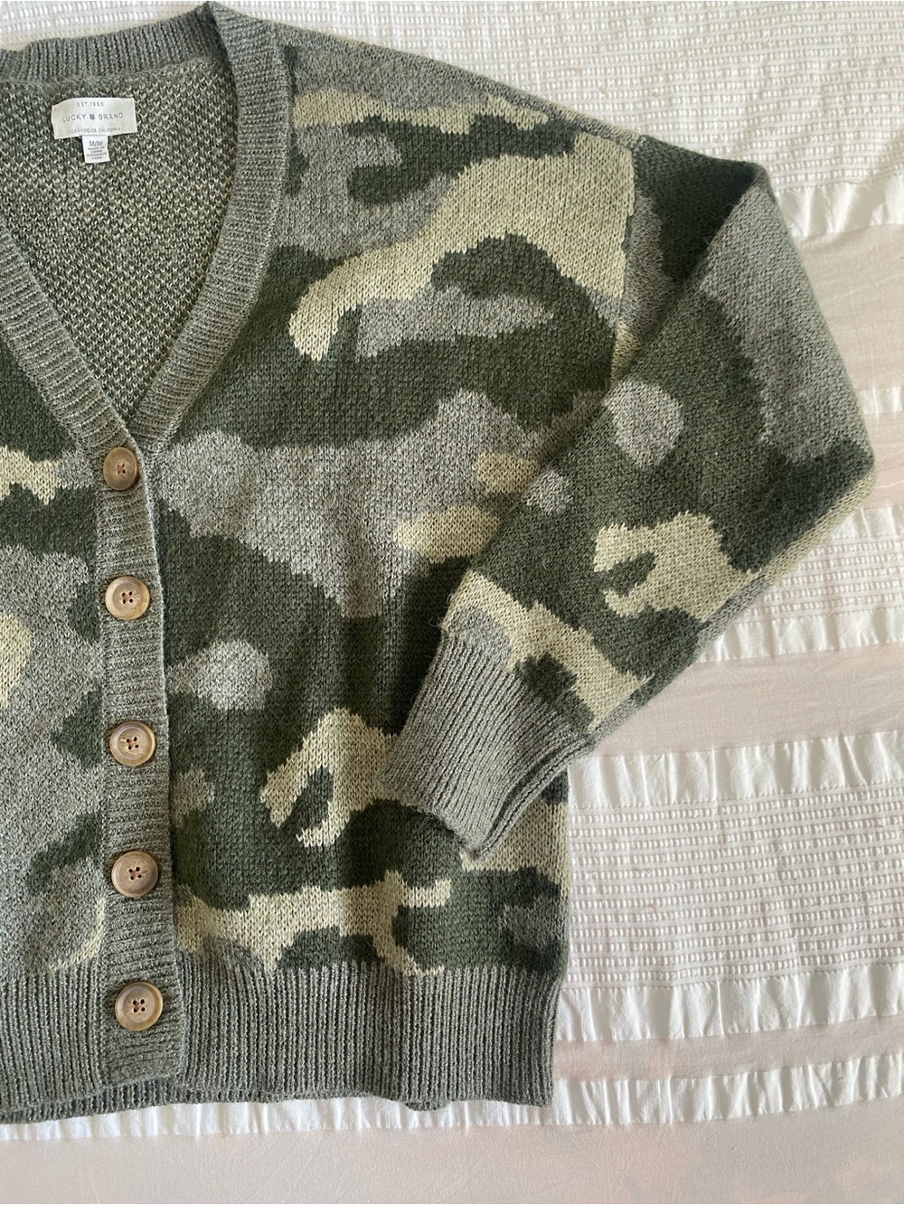 Lucky Brand Cardigan Size M - Picture 3 of 6